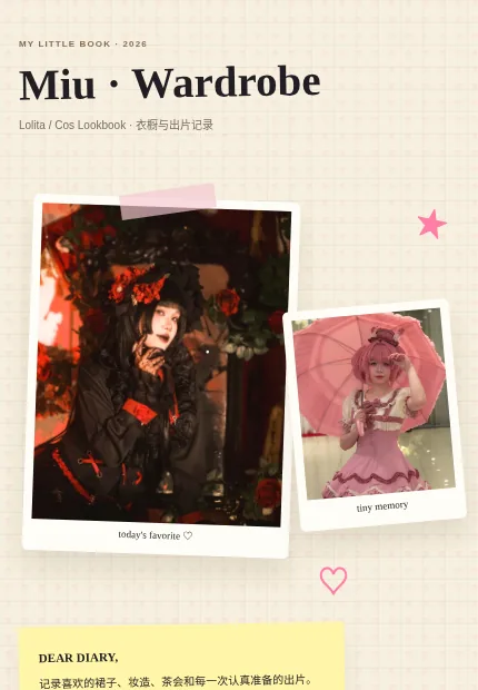 白金Lookbook 模板预览