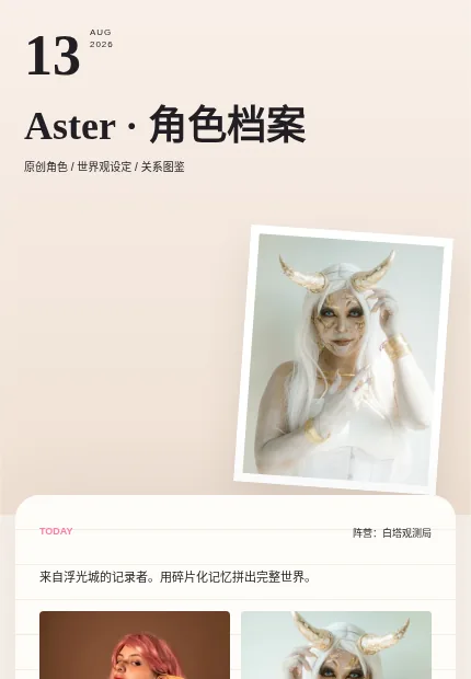 纸上冒险 模板预览