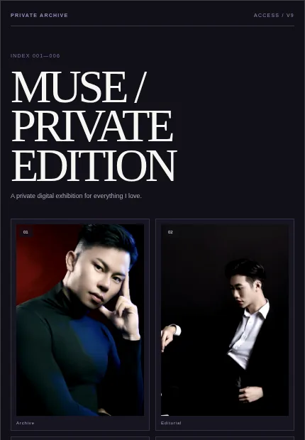 Muse Confidential 模板预览